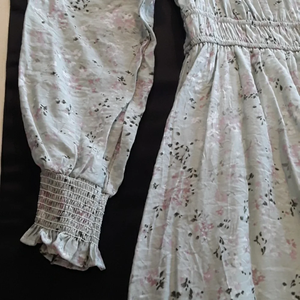 By the river long sleeve rayon dress size large new - Picture 3 of 6